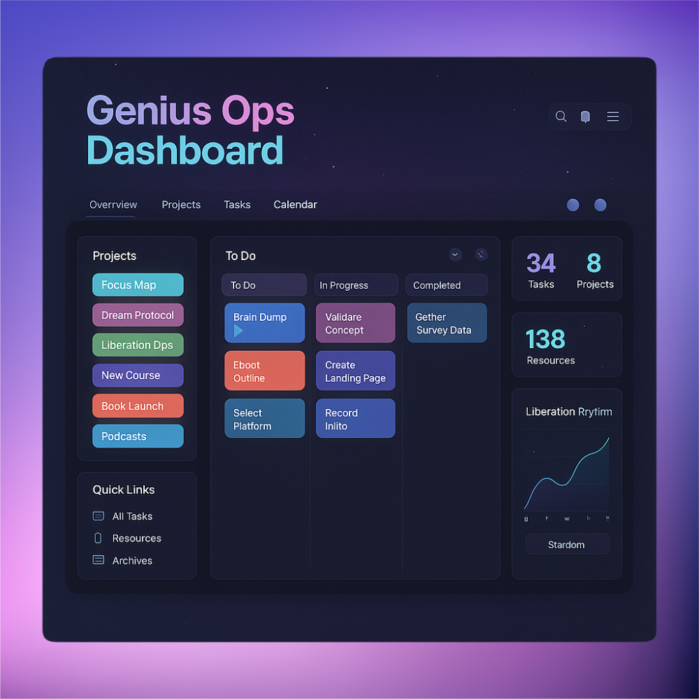Genius Ops Dashboard